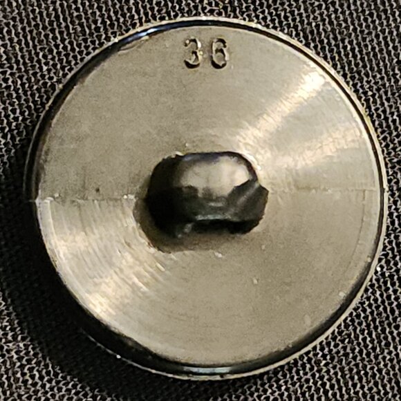 Antique/Vintage Lot of 8 Black Buttons Bakelite ? Casein ? Celloid ? Plastic ? - Picture 10 of 12